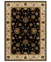 Inspired by the intricate artwork of the Art Nouveau period, the Warwick Panel area rug defines your space with ornate patternwork and rich, golden tones. Crafted in the USA of heavy-weight heat-set polypropylene, its dense, yet luxurious pile withstands heavy traffic with ease.