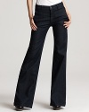 Vince denim trousers boast clean lines for a sleek silhouette to polish your casual Fridays.