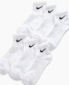 Protect his feet from the pounding he gives them with this six-pack of quarter-length socks from Nike