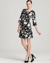 kate spade new york Dorothy Printed Silk Dress