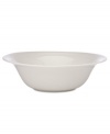 Family-style pastas or savory stews will look ravishing in this clean, handsome serving bowl. Fresh and understated, this collection features a pure white glaze and elegant modern lines that evoke winter's snow-capped slopes. Qualifies for Rebate