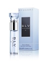 BVLGARI BLV Eau de Parfum II explores a rich and transparent sophisticated naturalness. A gracefully elegant, joyous and vibrant scent that sparkles as the azure-blue color that inspires it. For a contemporary and sensual woman looking for a fragrance to be enjoyed everyday from morning to evening. Notes: violet, star anise, frosted mandarin, iris absolute, jasmine petals, lily of the valley, precious woods, benzoin, Spanish cistus flowers, musk.