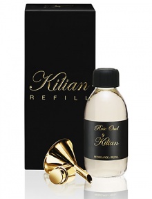 From the Arabian Night's Collection. Rose Oud is a more feminine interpretation of oud, layering the luxurious petals of the Turkish rose with Kilian's original Pure Oud scent. This unusual combination of rose with oud in a fragrance gives birth to a scent that is both mysterious and opulent yet comfortably familiar. Includes funnel. 1.7 oz. 