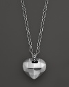 Lagos Sterling Silver Rocks Heart Pendant Necklace, 24