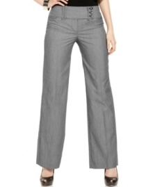 Go for a polished look with these wide leg pants from BCX – an instant closet staple!