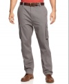 Upgrade from your everyday jeans with these comfortable and versatile Nautica cargo pants.