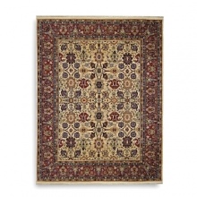 Inspired by treasured textiles found in English country homes, the English Manor Collection infuses your decor with timeless beauty. In a lavish multi-hued weave, this Karastan rug boasts a highly detailed floral pattern that bridges eclectic folk art and elegant antiques. After weaving, the fibers are luster washed to enhance the rich colors, then finished with a short fringe for easy maintenance.