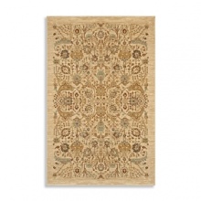 Karastan's Shapura Collection was designed to capture the rustic yet sophisticated spirit of textiles woven in the Peshwar style along the ancient Silk Road. The subtle colors and stylized patterns infuse your decor with timeless elegance. This Karastan rug boasts a rich, radiant ground brimming with floral designs, curvilinear details and delicate hints of blue and green.