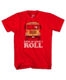 Get on the bus! This fresh tee from Epic Threads is all about having fun with your crew.