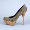 Bamboo Colada Platform High Heel