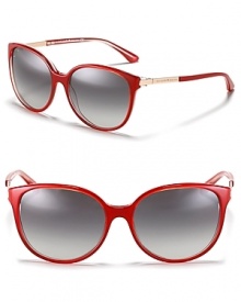 kate spade new york Rounded Wayfarer Fade Sunglasses