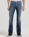 Hudson Clifton Bootcut Jeans in Diver Wash