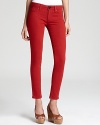 Punch up your denim portfolio with these boldly hued DL1961 skinny jeans.