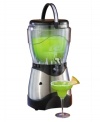 Make a mix that makes the party. Have a gallon of margaritas or other favorite frozen drinks in a matter of minutes.  Fill with ice, mix, your favorite beverage and flip the switch for refreshing beverages that will get the party started.  The easy pour spout puts the drink right into your cup for instant refreshment! 3-month warranty. Model HSB-590.