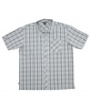 Wear this O'Neill short-sleeved shirt alone or layer it for easy, simple style.