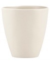 Find stylish versatility in the organic shape and matte-glazed finish of the Casual Luxe mug from Donna Karan by Lenox. Durable stoneware in a soft pearl hue is an ideal host for everyday meals and a natural go-to for entertaining.