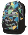 Easy transportation. Get your gear from here to there safely with this backpack from Quiksilver.