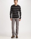 Perfect transitional weather item, shaped in incredibly soft merino wool.CrewneckWoolDry cleanImported