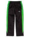 A stylish, sports-ready look from PUMA, this bold colorblock track pant will have him looking sharp on and off the field.