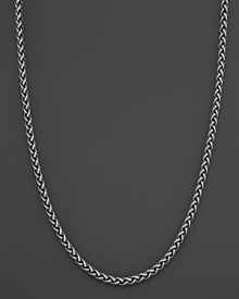 This slim sterling silver rope chain is the perfect backdrop for your favorite pendant. By Konstantino.