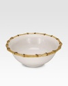 An elegant, extremely versatile cereal bowl in lasting ceramic stoneware with handpainted bamboo detail. From the Classic Bamboo Collection16-oz. capacity2½H X 6½ diam.Ceramic stonewareDishwasher safeImported 