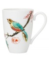 Make any meal sing with a splash of bright watercolor-inspired birds and florals. Built for lasting luster and strength, this mug goes from oven to freezer to dishwasher to the table. From Lenox Simply Fine's collection of dinnerware and dishes. Qualifies for Rebate