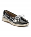 The Sperry Top-Sider Angelfish boat shoes have all the classic quality and details of the preppy chic favorite with the updated appeal of a new finishes and colors.