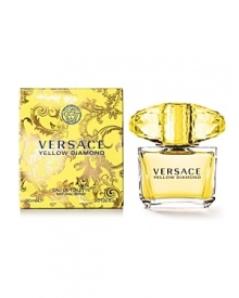 Introducing Versace Yellow Diamond. A rare fragrance inspired by a rare jewel. A one–of–a–kind fragrance.