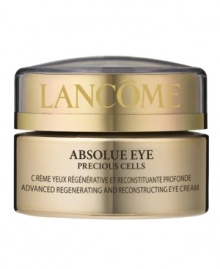 Smoothes – Tightens – Regenerates Radiance Exclusive innovation from Lancôme A powerful combination of unique ingredients – Reconstruction Complex and Pro-Xylane(tm) – has been shown to improve the condition around the stem cells, and stimulate cell regeneration to reconstruct skin to a denser quality*. Results   Immediately, the eye contour appears smoother and more radiant. Day 7, signs of fatigue are minimized and the appearance of puffiness is reduced. Day 28, density is improved. Skin is soft and looks healthier. The youthful look of the eye contour is restored. Ophthalmologist – tested. Dermatologist – tested for safety.