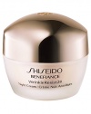 An age-defying nighttime moisturizer that intensively addresses lines and wrinkles before they become more serious. Offers visible reduction in the appearance of wrinkles and helps promote silky smooth skin condition while encouraging recovery by morning. Newly reformulated, Shiseido Benefiance WrinkleResist24 targets every step of wrinkle formation for youthful looking skin that can resist signs of aging.