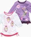 If princesses or fairies are her thing then one of these glittery shirts from Disney is sure to fill a wish she's wished before. (Clearance)