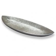 Birch Collection by Simply Designz. Handcrafted and exquisitely hand polished, this long tray is functional yet gives a new look to classic metal serving pieces.