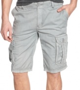 Cool cargos. You can't miss with these easygoing shorts from DKNY Jeans.