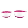 Make feeding time efficient with these cute OXO bowls. Store up to 7 and 12 ounces of prepared solids in the two different sizes. And you can feed your youngster right out of the dish because they're microwave safe, too.