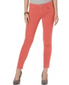 In a coral Nectar wash, these Else skinny jeans feature the hottest hue of the season!