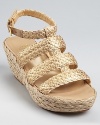 Stuart Weitzman Wedges - Haiti Crochet Espadrille