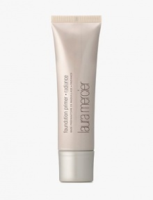 Laura Mercier, the pioneer of Foundation Primer, introduces a breakthrough radiant formula to the collection. Creating the ultimate canvas for foundation and makeup, Foundation Primer - Radiance provides a sheer, healthy glow to the skin. Apply over moisturizer or onto clean skin before a Laura Mercier Tinted Moisturizer or Foundation.