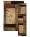 This St. Lawrence rug features a multicolored palette of autumn hues like terra cotta, rust and rich greens in subtle leafy patterns, adding gorgeous coloring to any room. Crafted of durable polypropylene for years of long-lasting beauty.