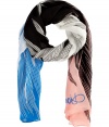 An easy way to work a pop of color into your outfit, Diane von Furstenbergs washed silk chiffon scarf is both uplifting and chic - Sheer washed silk chiffon - Wrap around tailored sheath dresses or pair with a boyfriend blazer and tee