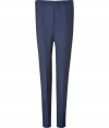 Bring some stylish pizzazz to your workweek look with these sophisticated pants from Hugo - Slim fit, front creases, off-seam pockets, back welt pockets with button - Pair with a sleek button down, matching blazer, and dress shoes for an office-to-evening ensemble