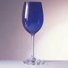 Elegant, colored glassware from Germany. Dishwasher safe.