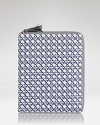 Pay attention to the fine print with this iPad case from DIANE von FURSTENBERG. Splashed with a vintage pattern, it's a covet-worthy gadget mate.