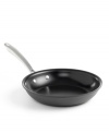 Cuisinart's GreenGourmet(tm)line paves the way in eco-friendly cookware with a ceramic-based open skillet that heats up in less time using less energy and has riveted stainless steel handles that are made from 70% recycled materials. Lifetime warranty.