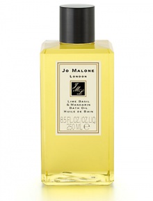 Softly foaming bath oil is a luxurious way to fragrance and moisturize the skin. Made in England.8.5 oz. 