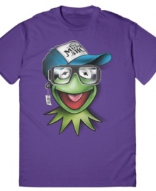 Play on. This graphic tee from Hybrid gives Kermit the Frog a street-style makeover.