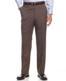 Keep your workweek rotation feeling fresh with these dress pants from Louis Raphael.