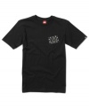 Keep him comfortable throughout the day in this graphic t-shirt from Quiksilver.