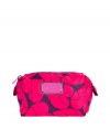 Tote around your makeup essentials in this adorable printed cosmetic bag from Marc by Marc Jacobs - Top zip closure, front logo detail, side tabs, all-over print - Perfect for everyday use or as a thoughtful gift