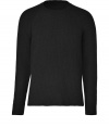 Elegant, streamlined staples anchor any wardrobe, and this black pullover from Marc Jacobs proves a ready addition to any closet - Crafted from a sumptuously soft, pure alpaca knit - Slim cut fits close to the body - Classic crew neck and subtle, all-over rib trim - Seamlessly transitions from work to weekend and pairs perfectly with jeans, chinos, cords or dress trousers