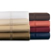 Regent T600 Sateen Sheets by Lauren Ralph Lauren. Cotton sateen sheets and pillowcases. Available in 8 solid colors: white, latte, almond, cinnamon, wisteria, plum, pomegranate, and coral.